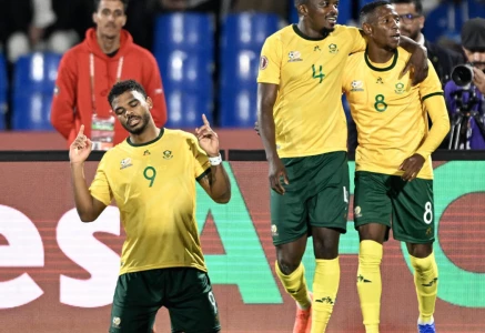 lyle foster struck late as south africa made a winning start to their afcon campaign against angola photo afp