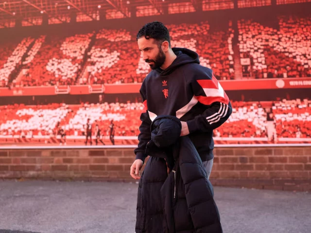 former manchester united manager ruben amorim arrives before the match photo reuters former manchester united manager ruben amorim arrives before the match photo reuters