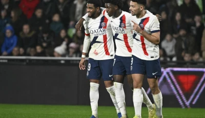 back on top youngsters ibrahim mbaye l and quentin ndjantou r were picked either side of goncalo ramos c in psg s attack jean christophe photo afp back on top youngsters ibrahim mbaye l and quentin ndjantou r were picked either side of goncalo ramos c in psg s attack jean christophe photo afp