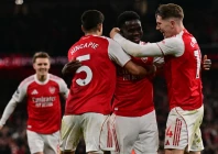 pressure arsenal are chasing a first premier league title since 2004 photo afp file