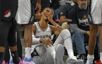 blazers stun spurs after wemby injury