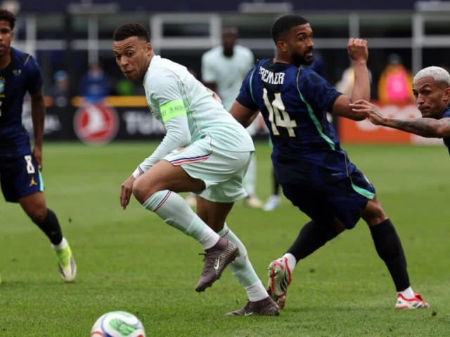 kylian mbappe in white in action for france against brazil in march these two nations are among the leading contenders to win the upcoming world cup photo afp file kylian mbappe in white in action for france against brazil in march these two nations are among the leading contenders to win the upcoming world cup photo afp file