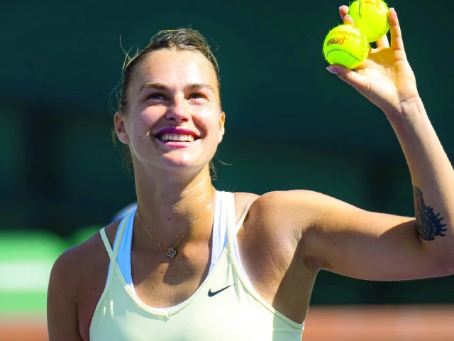 aryna sabalenka is enamoured with the new surfaces at indian wells photo afp file aryna sabalenka is enamoured with the new surfaces at indian wells photo afp file