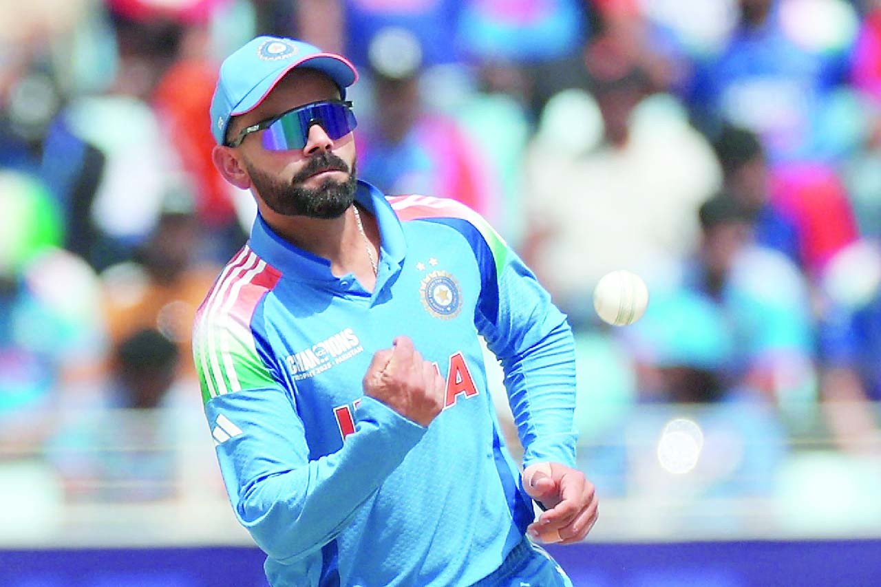 india s virat kohli in action fielding during the icc champions trophy photo reuters file