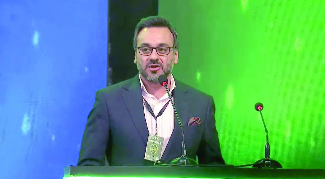 pcb ceo salman naseer emphasized that matches should definitely be held abroad photo screengrab pcb ceo salman naseer emphasized that matches should definitely be held abroad photo screengrab