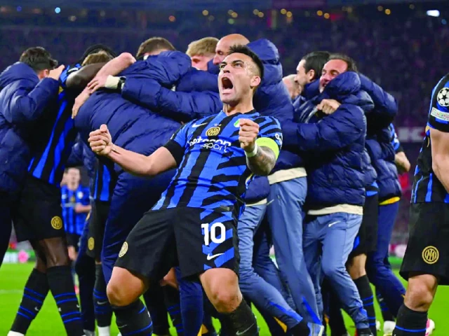 inter milan midfielder davide frattesi scored in the dying stages to give his side a 2 1 away win over bayern munich photo afp inter milan midfielder davide frattesi scored in the dying stages to give his side a 2 1 away win over bayern munich photo afp