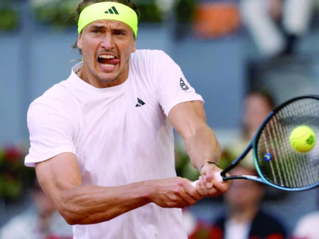 germany s alexander zverev fell to argentina s francisco cerundolo at the madrid open photo afp germany s alexander zverev fell to argentina s francisco cerundolo at the madrid open photo afp