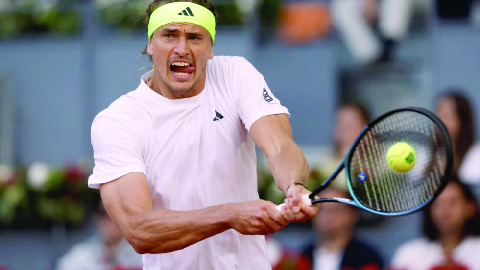 germany s alexander zverev fell to argentina s francisco cerundolo at the madrid open photo afp