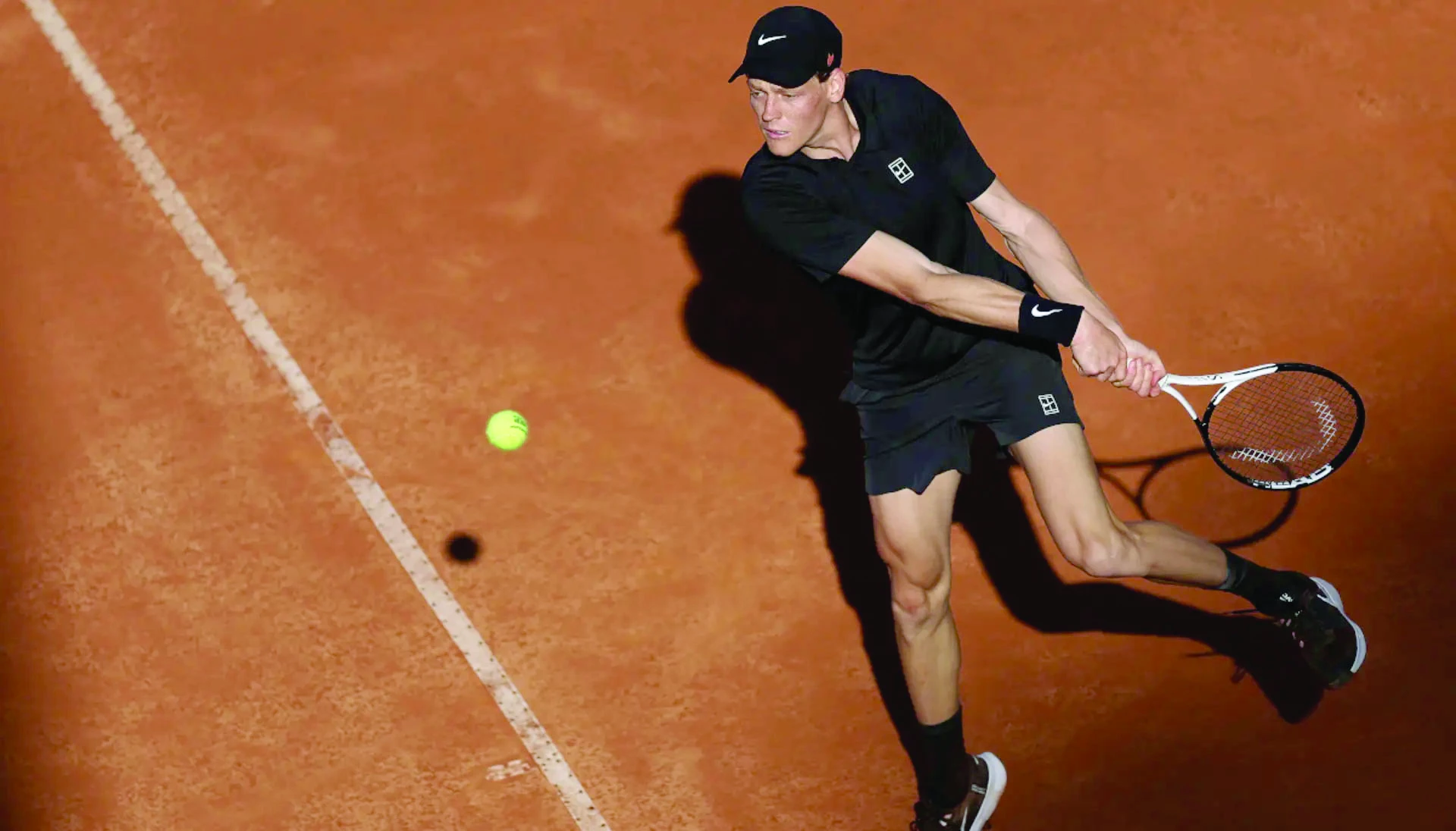 jannik sinner eases past jesper de jong to reach the italian open last 16 photo afp jannik sinner eases past jesper de jong to reach the italian open last 16 photo afp