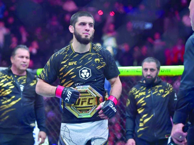 islam makhachev has a ufc record of 16 1 and is currently pound for pound king in the promotion photo afp file islam makhachev has a ufc record of 16 1 and is currently pound for pound king in the promotion photo afp file