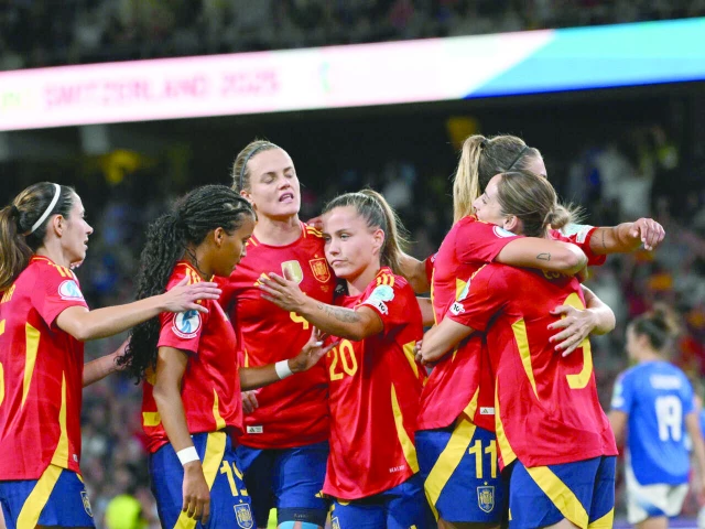 world champions spain have been the stars of women s euro 2025 photo afp file world champions spain have been the stars of women s euro 2025 photo afp file
