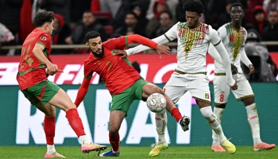 hosts morocco missed the chance to clinch a place in the last 16 of the africa cup of nations after being held to a 1 1 draw by mali photo afp