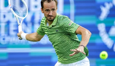daniil medvedev is bidding for a second dubai title after winning the tournament in 2023 photo afp