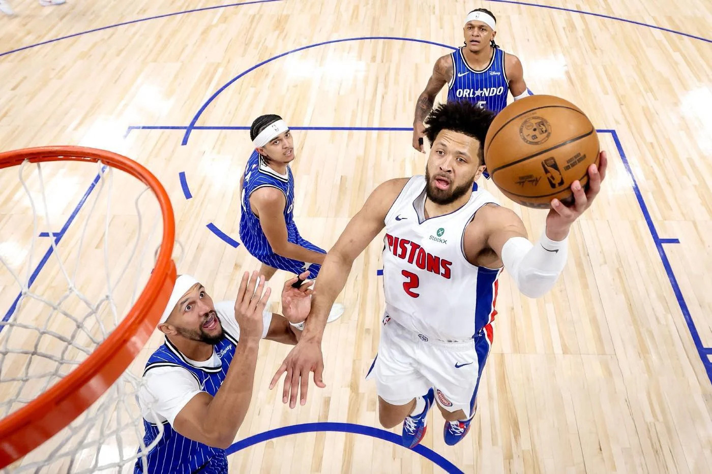 Pistons complete comeback to set up Cleveland semi-final
