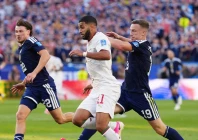 morocco s ismael saibari in action with scotland s lewis ferguson and nathan patterson photo reuters