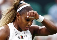 serena beaten on wimbledon return