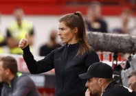 union berlin manager marie louise eta is coaching her first away match against rb leipzig on friday photo afp