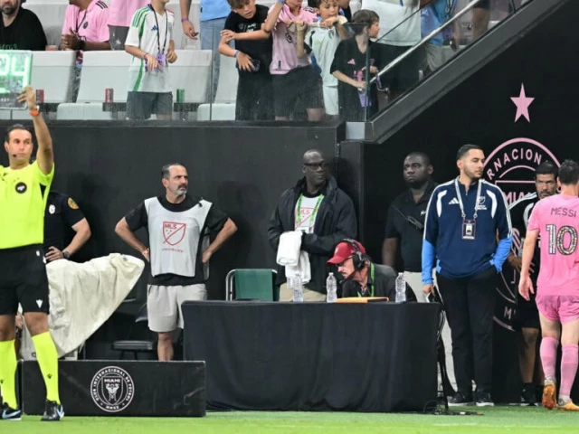 inter miami s argentine forward lionel messi leaves the field after suffering an injury scare in his team s win over philadelphia less than three weeks before the start of the world cup photo afp inter miami s argentine forward lionel messi leaves the field after suffering an injury scare in his team s win over philadelphia less than three weeks before the start of the world cup photo afp