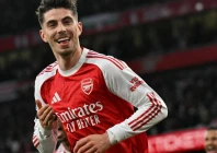 kai havertz headed arsenal to the brink of the premier league title photo afp