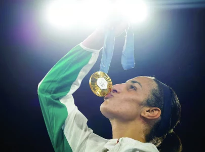 khelif targets second olympic gold in la khelif targets second olympic gold in la