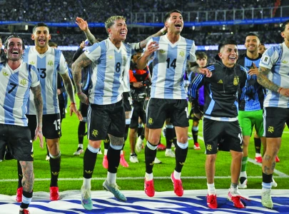 argentina rout brazil to cap world cup qualification party argentina rout brazil to cap world cup qualification party