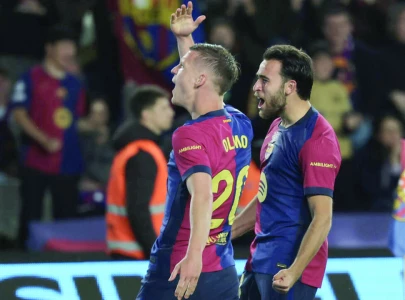 olmo fires liga leaders barca past mallorca olmo fires liga leaders barca past mallorca