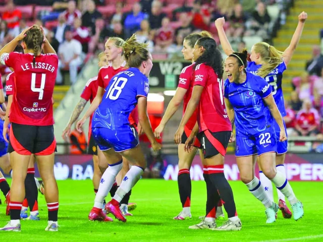 chelsea s lucy bronze celebrates scoring their first goal with wieke kaptein photo reuters chelsea s lucy bronze celebrates scoring their first goal with wieke kaptein photo reuters