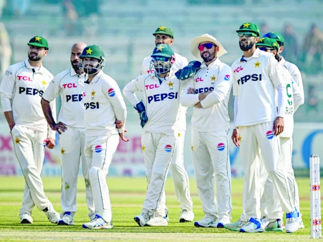 pakistan will start their icc world test championship wtc 2025 27 campaign with a home series against south africa photo afp file pakistan will start their icc world test championship wtc 2025 27 campaign with a home series against south africa photo afp file
