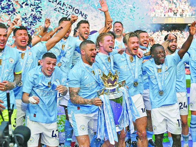 manchester city are still waiting for a verdict on over 100 premier league charges photo afp