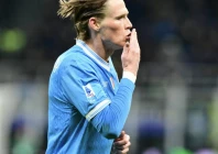 scott mctominay scored both napoli s goals at inter milan on sunday photo afp