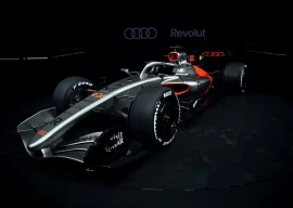 the new audi f1 car is presented in berlin photo reuters