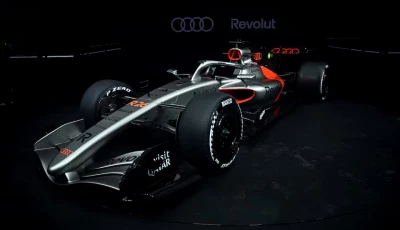 the new audi f1 car is presented in berlin photo reuters