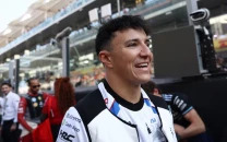 hadjar crashes new car in barcelona pre season testing hadjar crashes new car in barcelona pre season testing