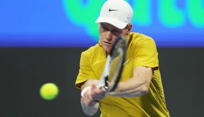 jannik sinner in action during his round of 32 match against czech republic s tomas machac reuters jannik sinner in action during his round of 32 match against czech republic s tomas machac reuters