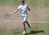 alexander zverev is through to the semi finals of the halle open where he will face american taylor fritz photo afp