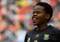hildah magaia rescued south africa with a late equaliser against ivory coast in a wafcon group b match photo afp