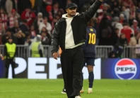 vincent kompany waves to fans after bayern munich drew with arsenal in the champions league on wednesday photo afp