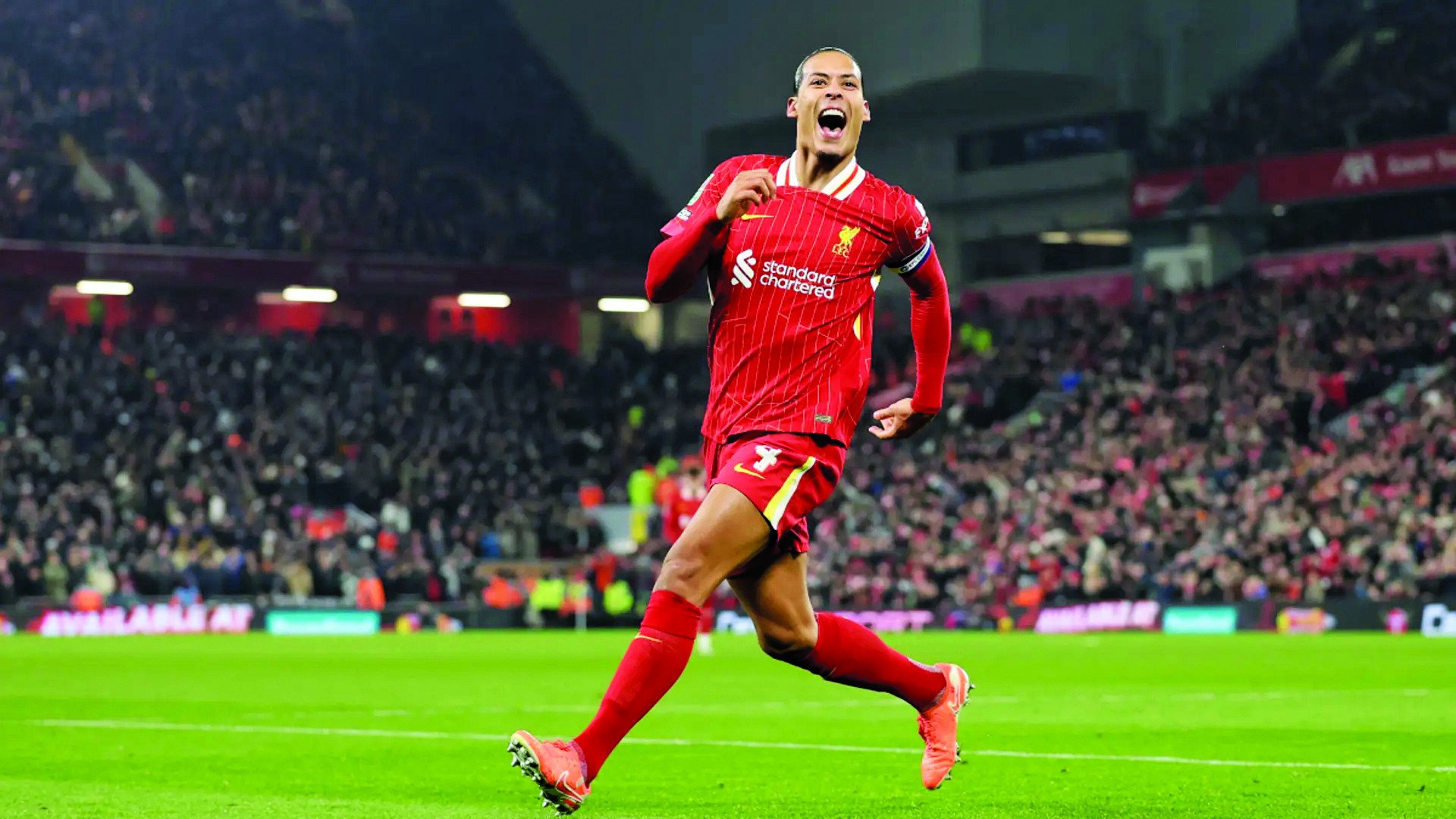 liverpool defender virgil van dijk in action during the premier league photo afp