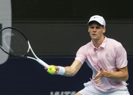 jannik sinner beats jiri lehecka 6 4 6 4 to complete the coveted sunshine double becoming the first since 2017 to achieve the feat without dropping a set photo reuters file