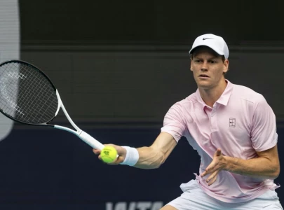 sinner overpowers lehecka to win miami open