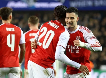 arsenal remain unbeaten in ucl arsenal remain unbeaten in ucl