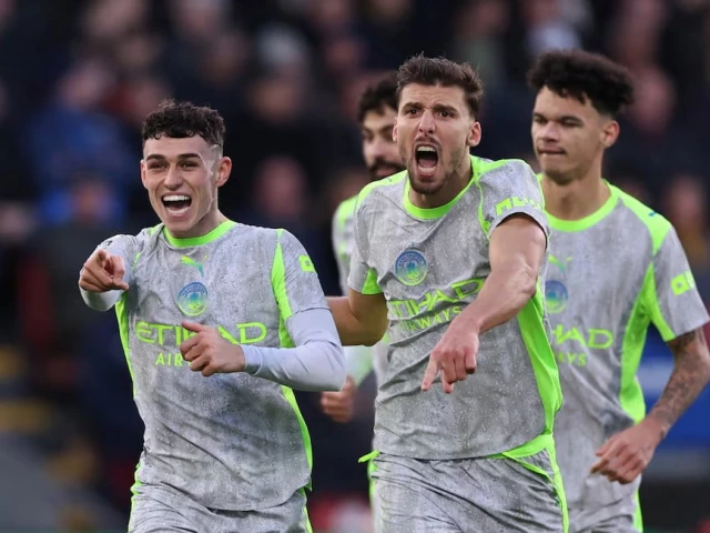 manchester city s phil foden celebrates scoring their second goal photo reuters manchester city s phil foden celebrates scoring their second goal photo reuters