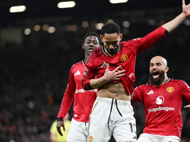 matheus cunha scored in man utd s 4 4 draw with bournemouth photo afp matheus cunha scored in man utd s 4 4 draw with bournemouth photo afp