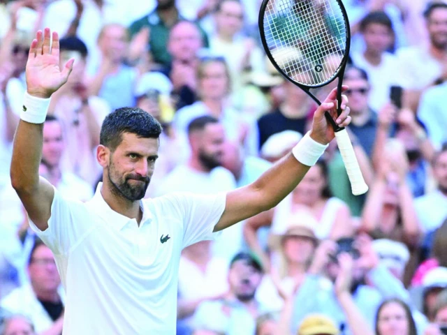 novak djokovic is through to his 14th wimbledon semi final photo afp novak djokovic is through to his 14th wimbledon semi final photo afp