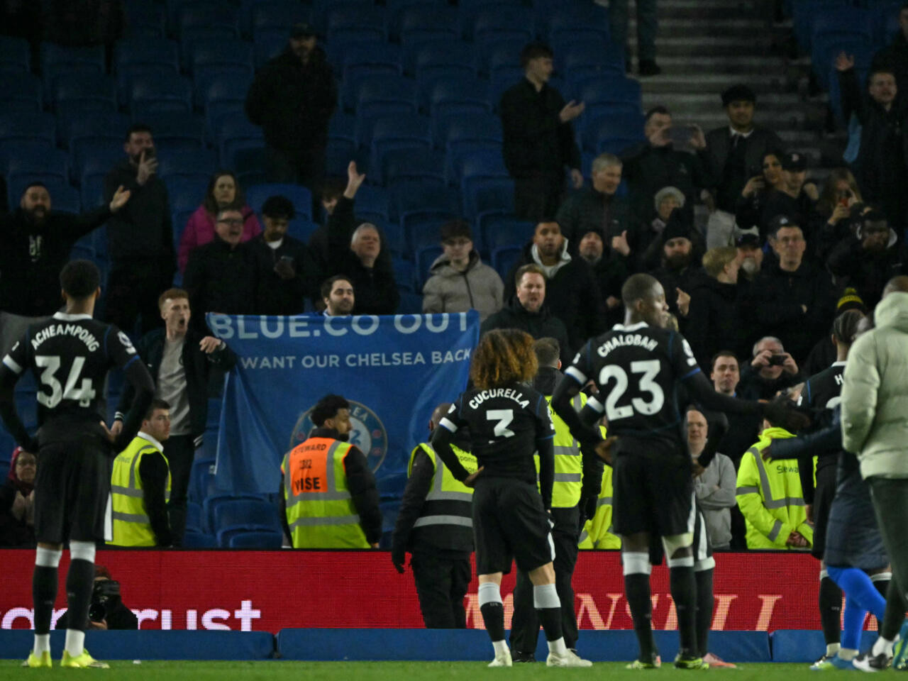 Rosenior says Chelsea display at Brighton was unacceptable