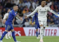 real madrid striker kylian mbappe was whistled by many of the club s own fans at the santiago bernabeu against real oviedo photo afp