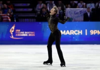 ilia malinin bounces back from olympic disappointment to claim a third world title reaffirming his dominance on the global stage photo reuters file