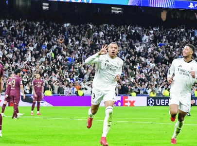 mbappe stars as madrid knock city out of ucl mbappe stars as madrid knock city out of ucl