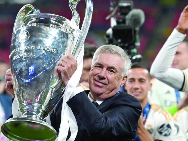 carlo ancelotti has lifted the european cup an unprecedented five times as a head coach photo afp file carlo ancelotti has lifted the european cup an unprecedented five times as a head coach photo afp file