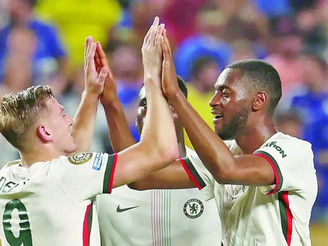 chelsea beat esperance 3 0 in philadelphia to reach the last 16 of the club world cup photo afp chelsea beat esperance 3 0 in philadelphia to reach the last 16 of the club world cup photo afp